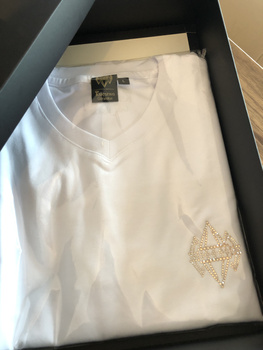 T - shirt w serek Księstwo Góralskie Swarovski® edition