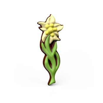 Tatrzańska Szarotka - ręcznie malowana