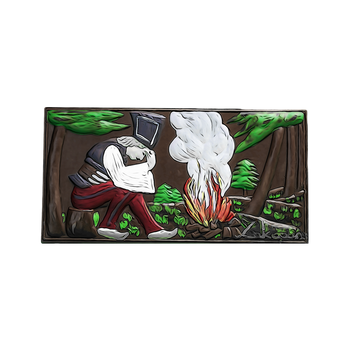 Janosik Musing over Fire