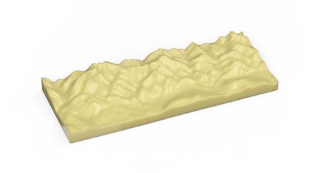 Angelica Map of Tatra Mountains