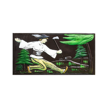 Herdsman holding an alpenstock on a pasture