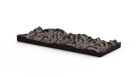 Raspberry Map of Tatra Mountains