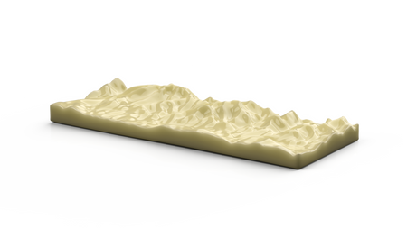 Angelica Map of Tatra Mountains